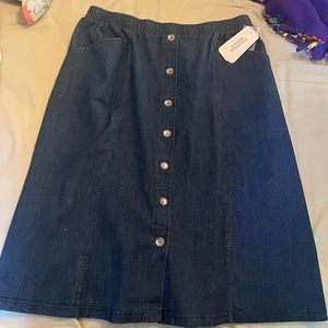 Allison Daley (plus) skirt with pockets